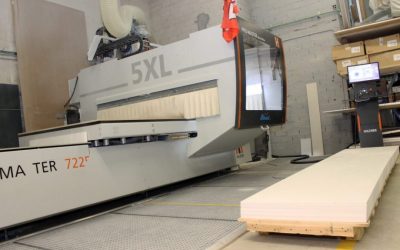 ARTICRYL mecaniza Corian® con HOLZ HER